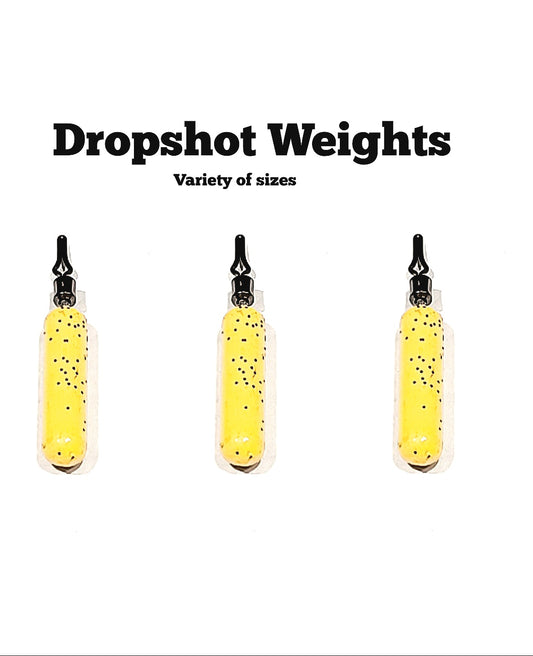 Drop Shot Weights (coated quick release) variety of sizes