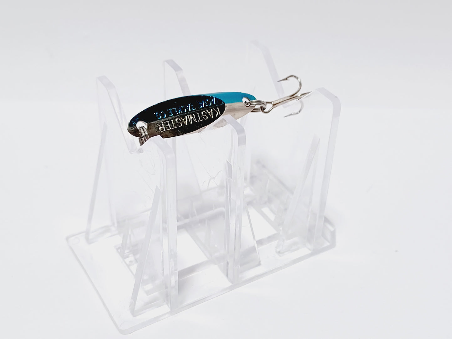 Classic Kastmaster blue silver trout lure