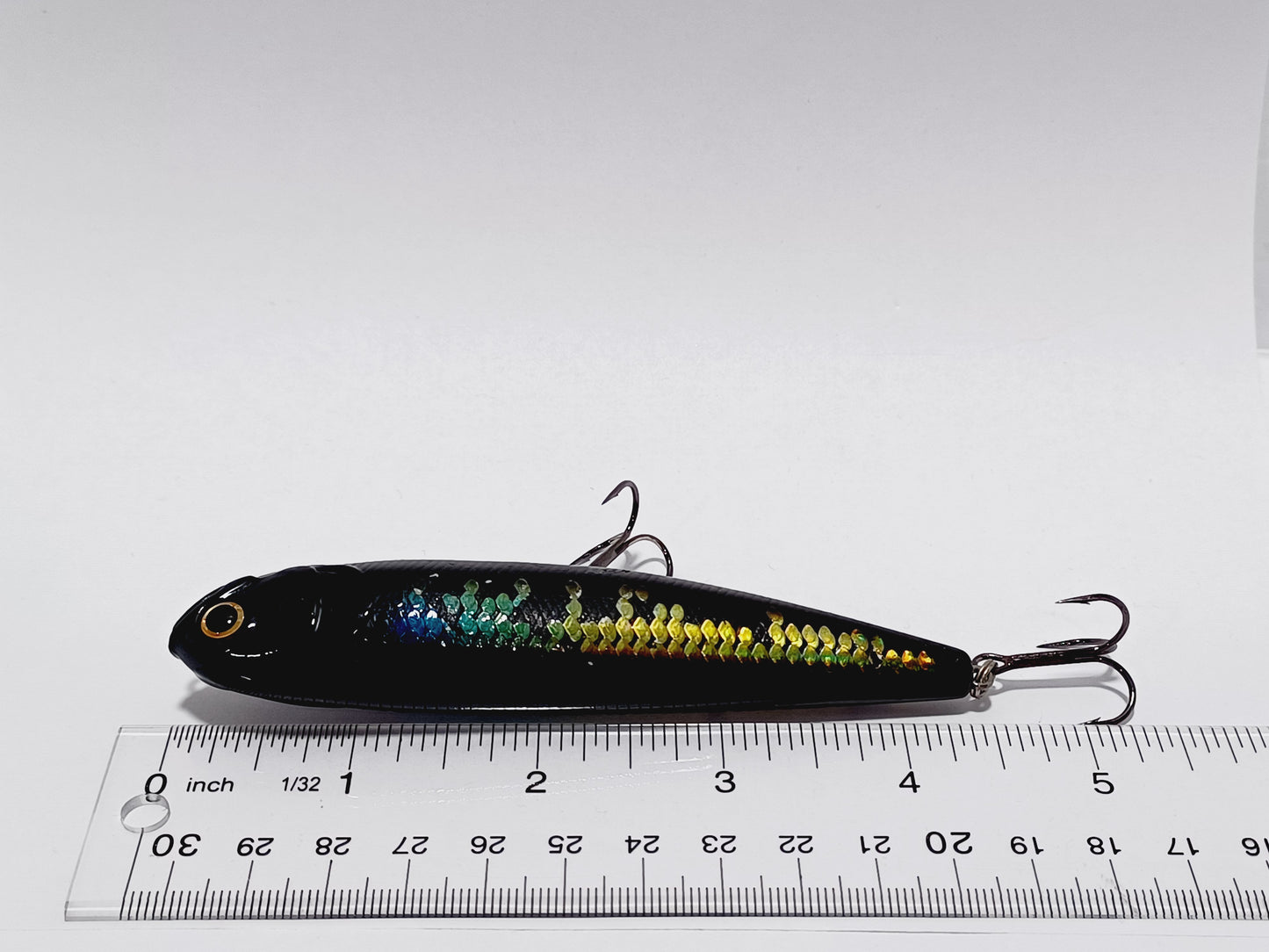 Classic lucky craft SAMMY Rattling (MS Black) 4" floating walking topwater lure